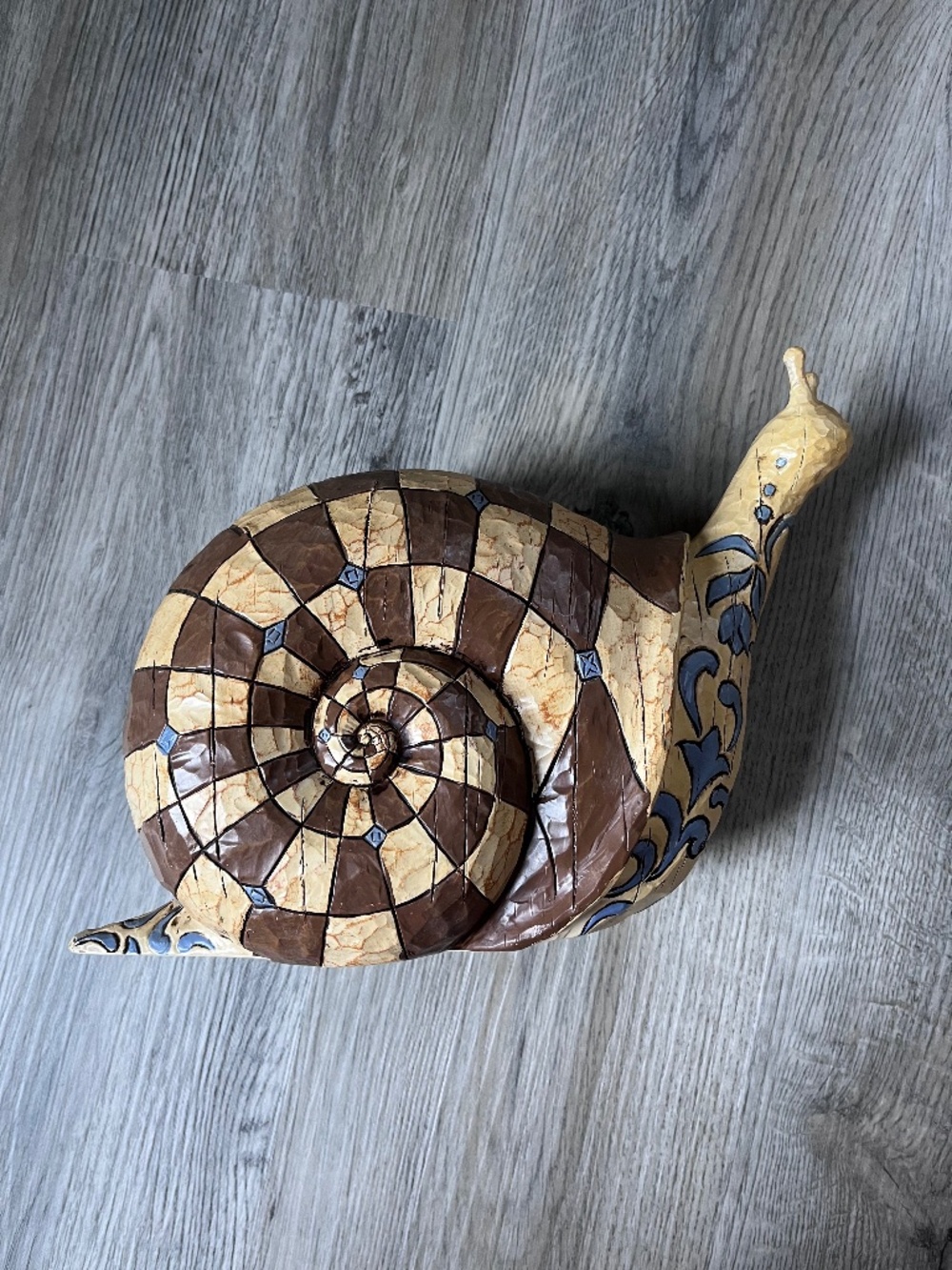 Jim Shore Snail figurine statue Retired, UNIQUE! 2005